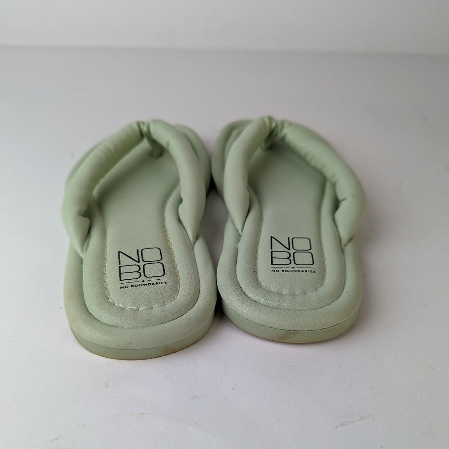 No Boundaries Puffy Flip Flops - 7