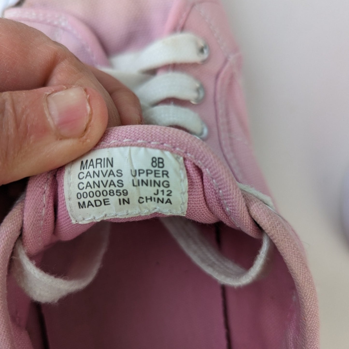 Polo Ralph Lauren Marin Pink Canvas Sneaker 8