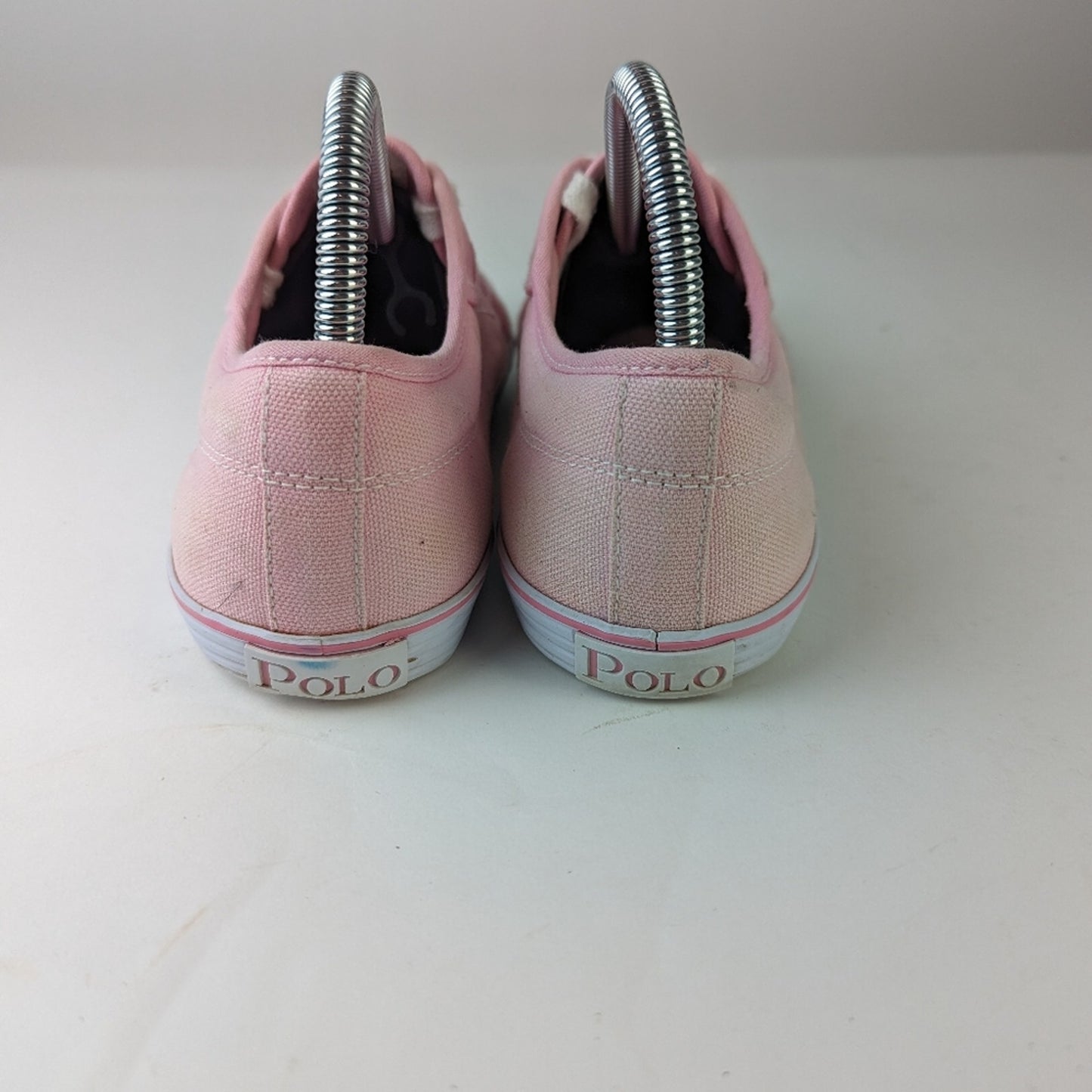 Polo Ralph Lauren Marin Pink Canvas Sneaker 8
