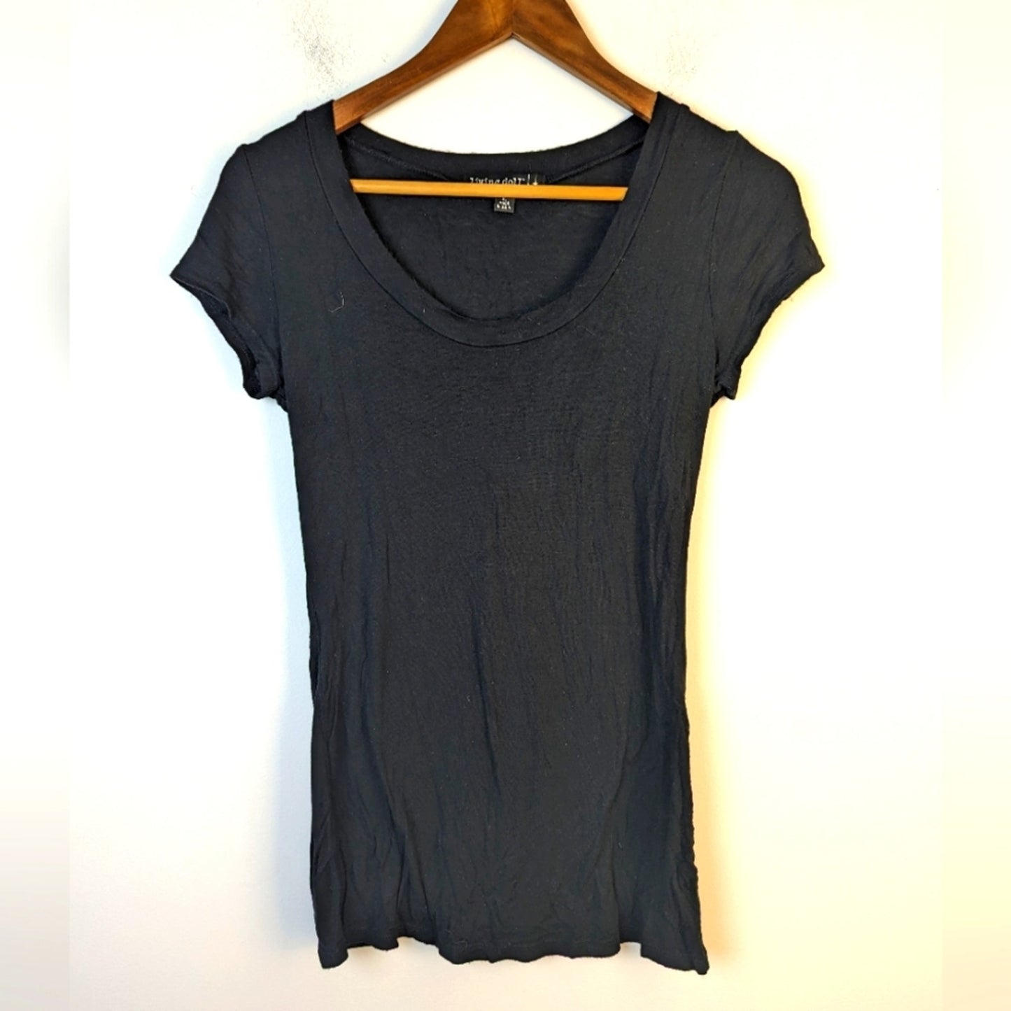 Living Doll Black Tee Shirt / Large
