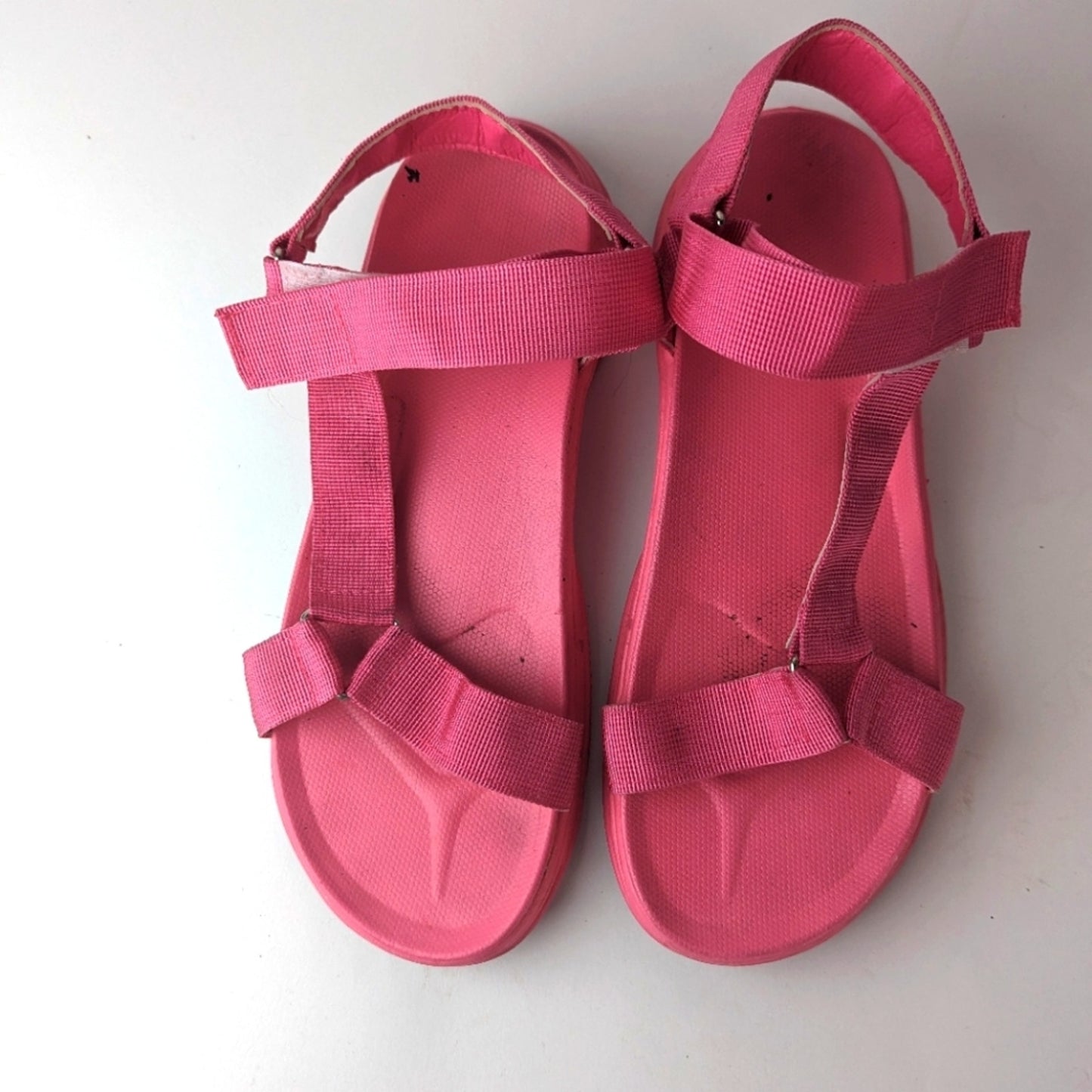 Hot Pink Strappy Sandals 41