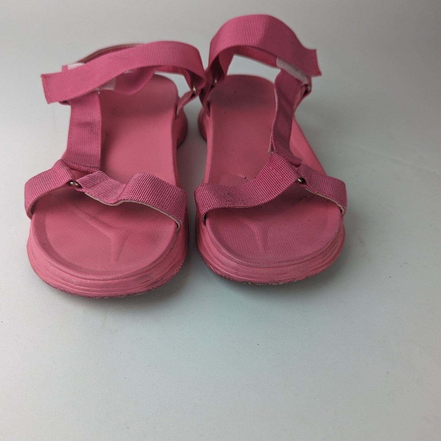 Hot Pink Strappy Sandals 41