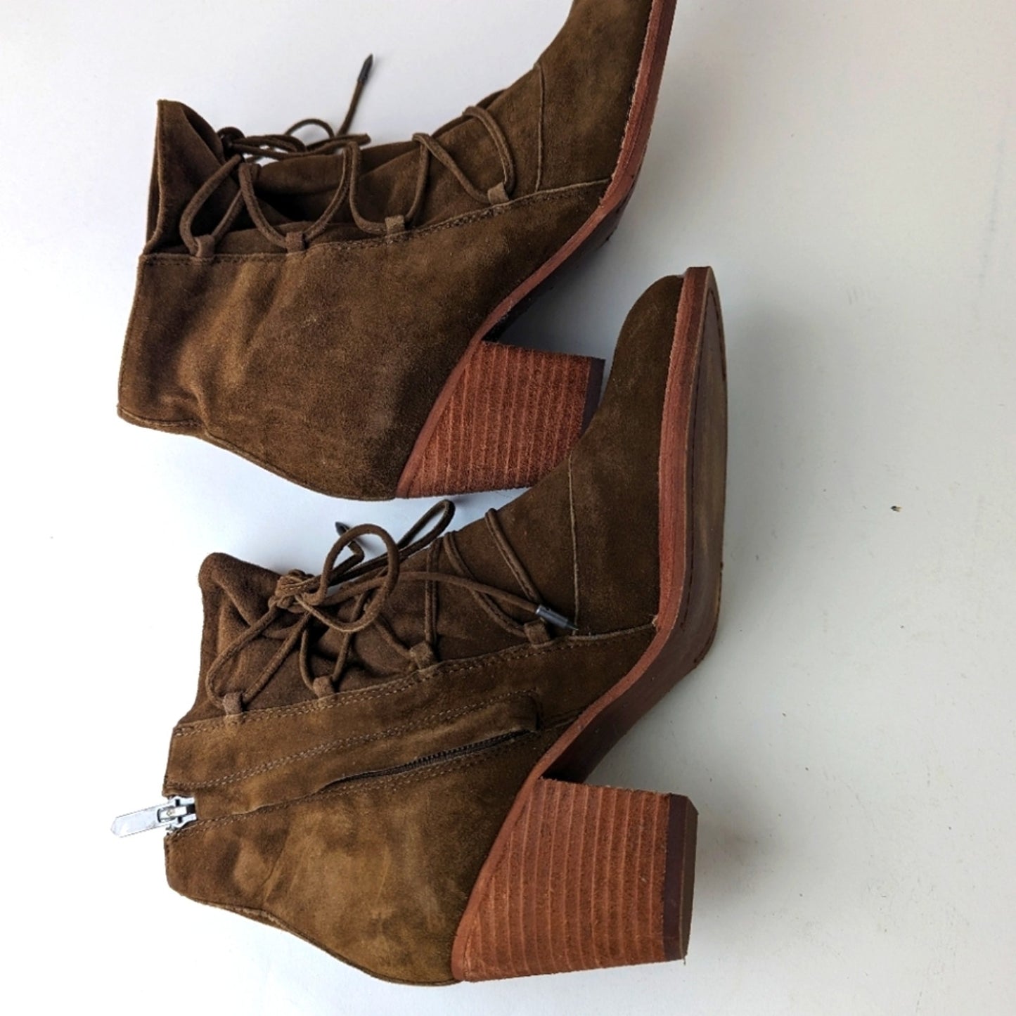 NWT Sam Edelman Millard Lace Up Boots 8