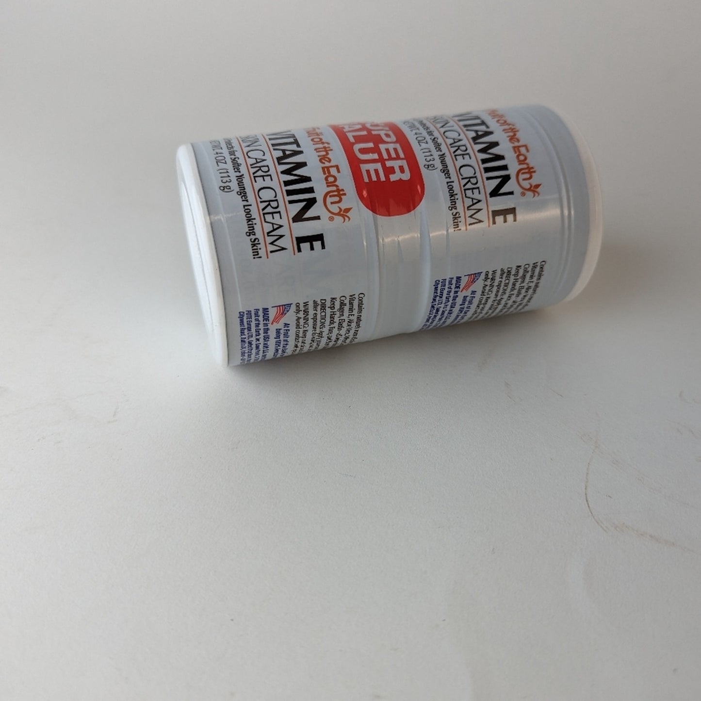 NWT Fruit of the Earth Vitamin-E Cream / 2 Pack