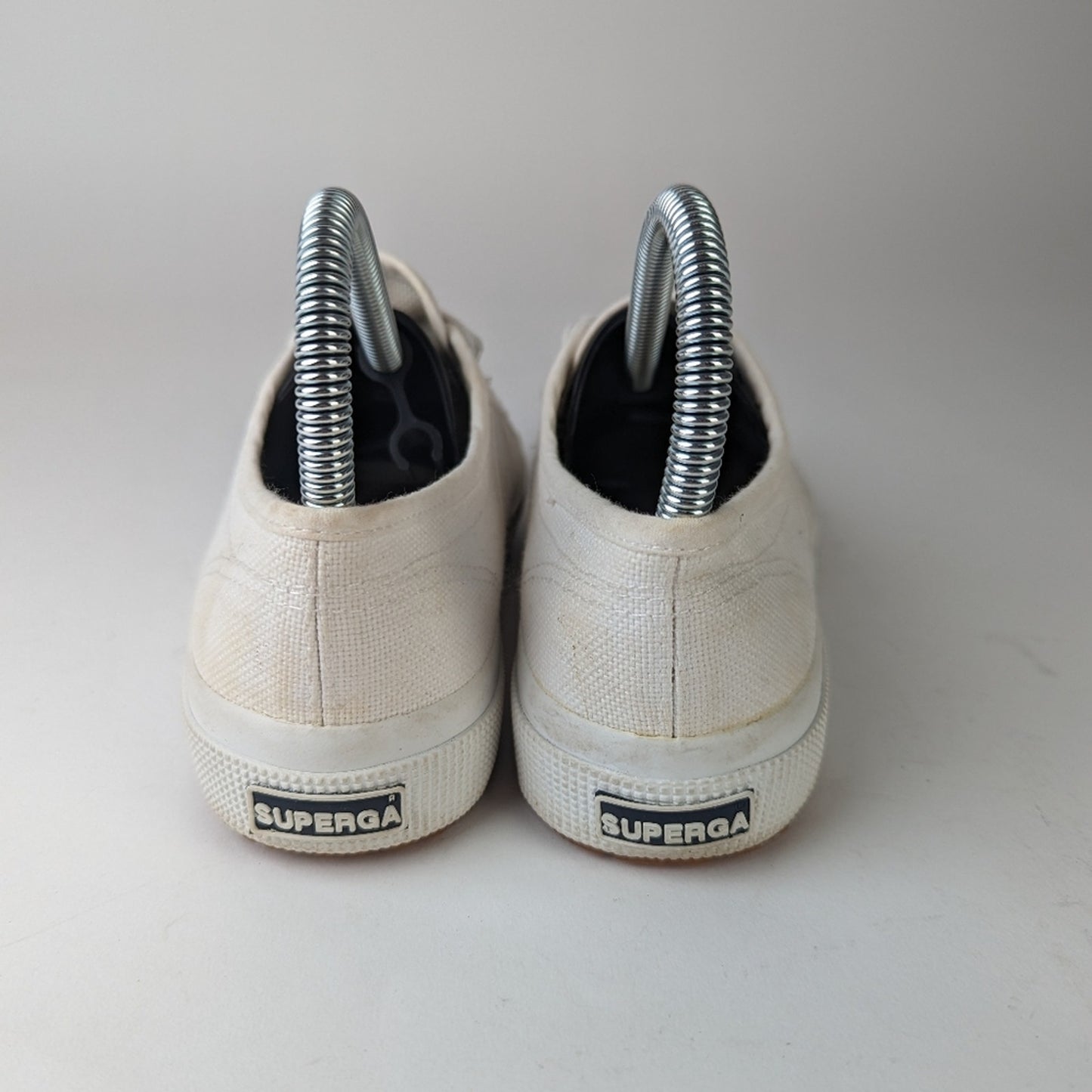 Superga Classic White Lace Up - 6