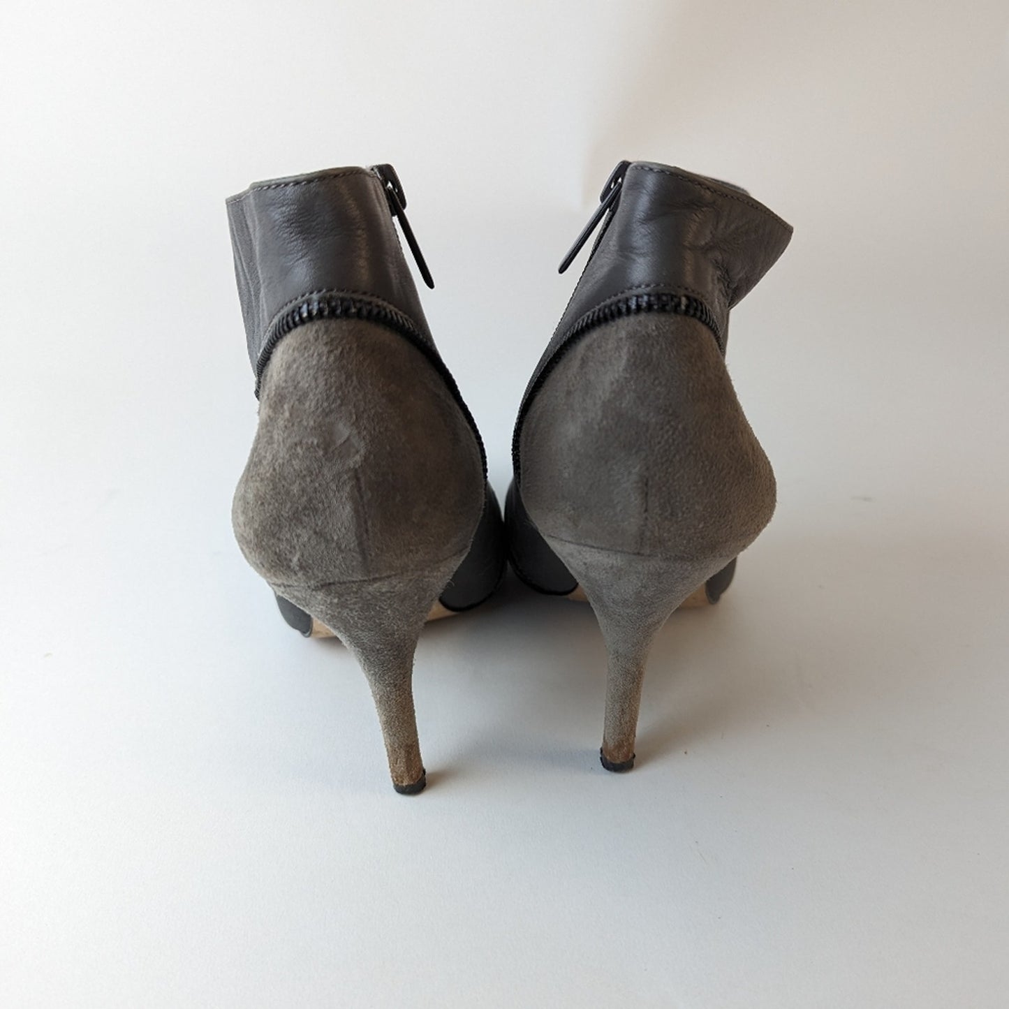 Saks Fifth Avenue Red Heeled Booties / 8.5