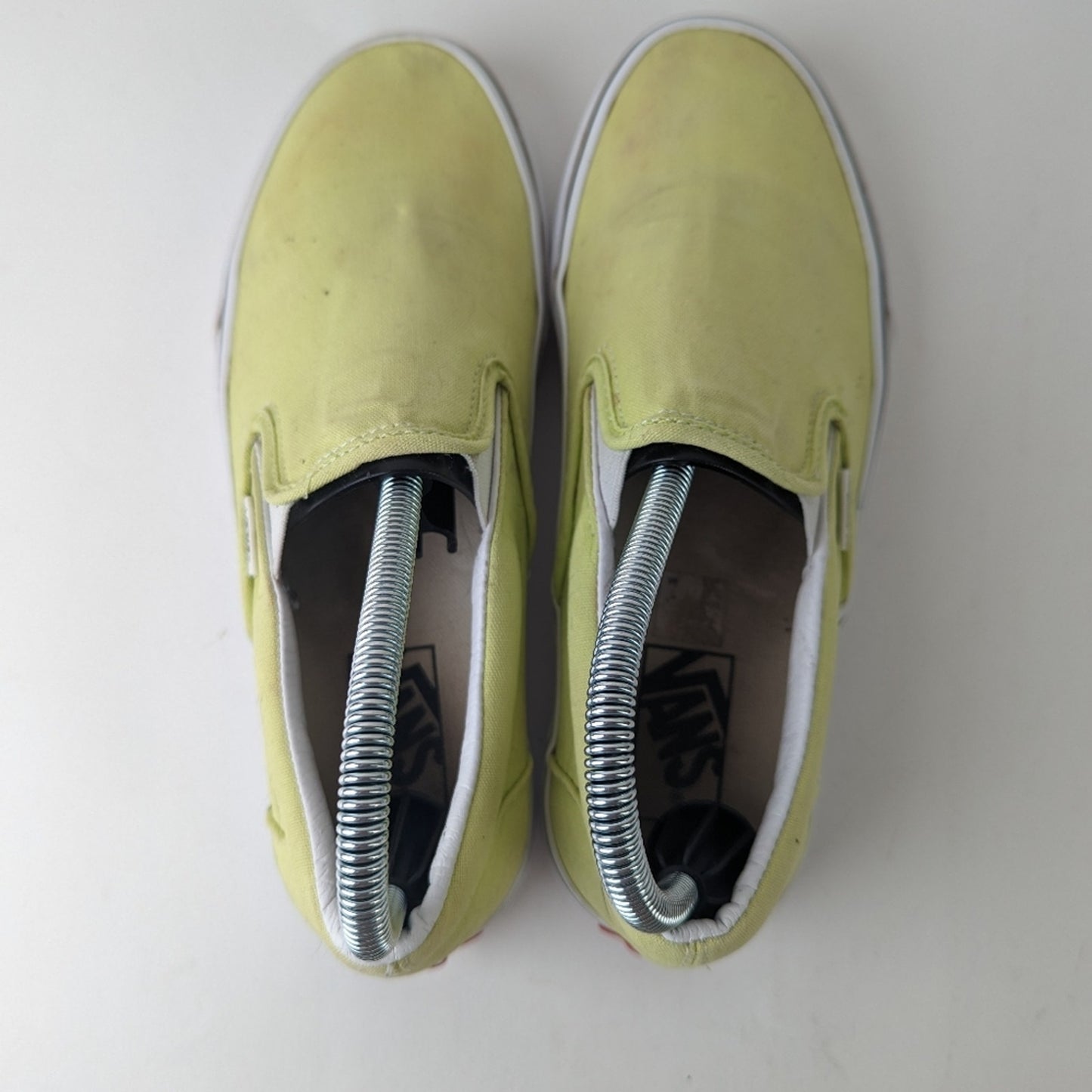 Vans Lime Green Loafers 6.5/8