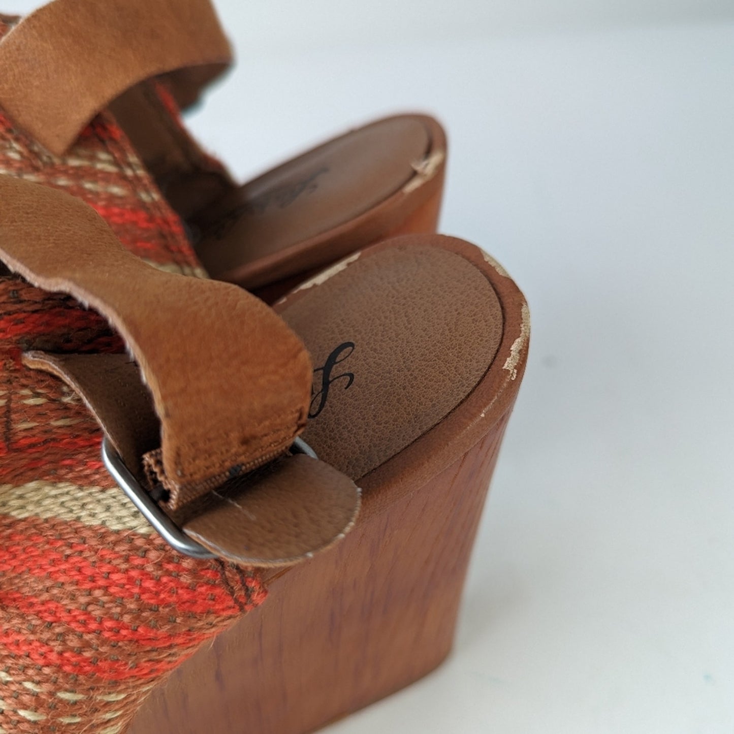 Lucky Brand Lapalona Wedge Sandals 8