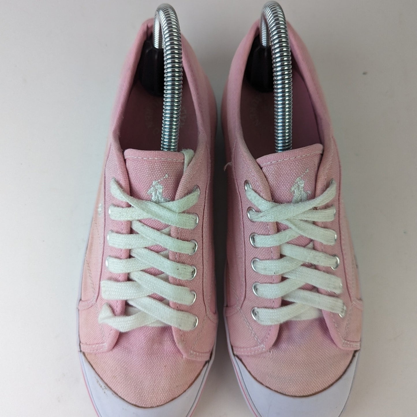 Polo Ralph Lauren Marin Pink Canvas Sneaker 8