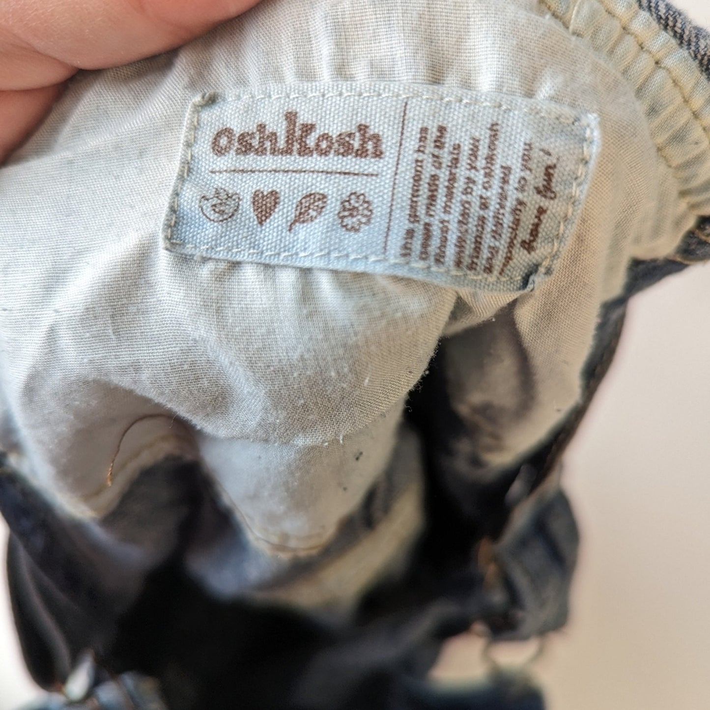 Osh Kosh Jean Overall Dress / 6X