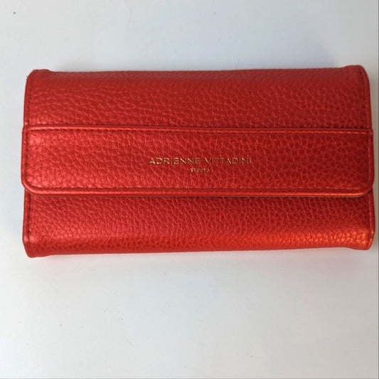 Adrienne Vittadini Pebbled Leather Wallet