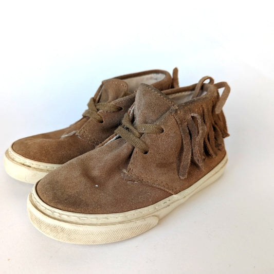 Gap Suede Fringe Boots- 8