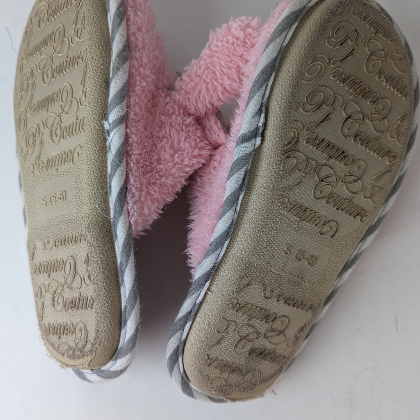 PJ Couture Bunny Slippers S