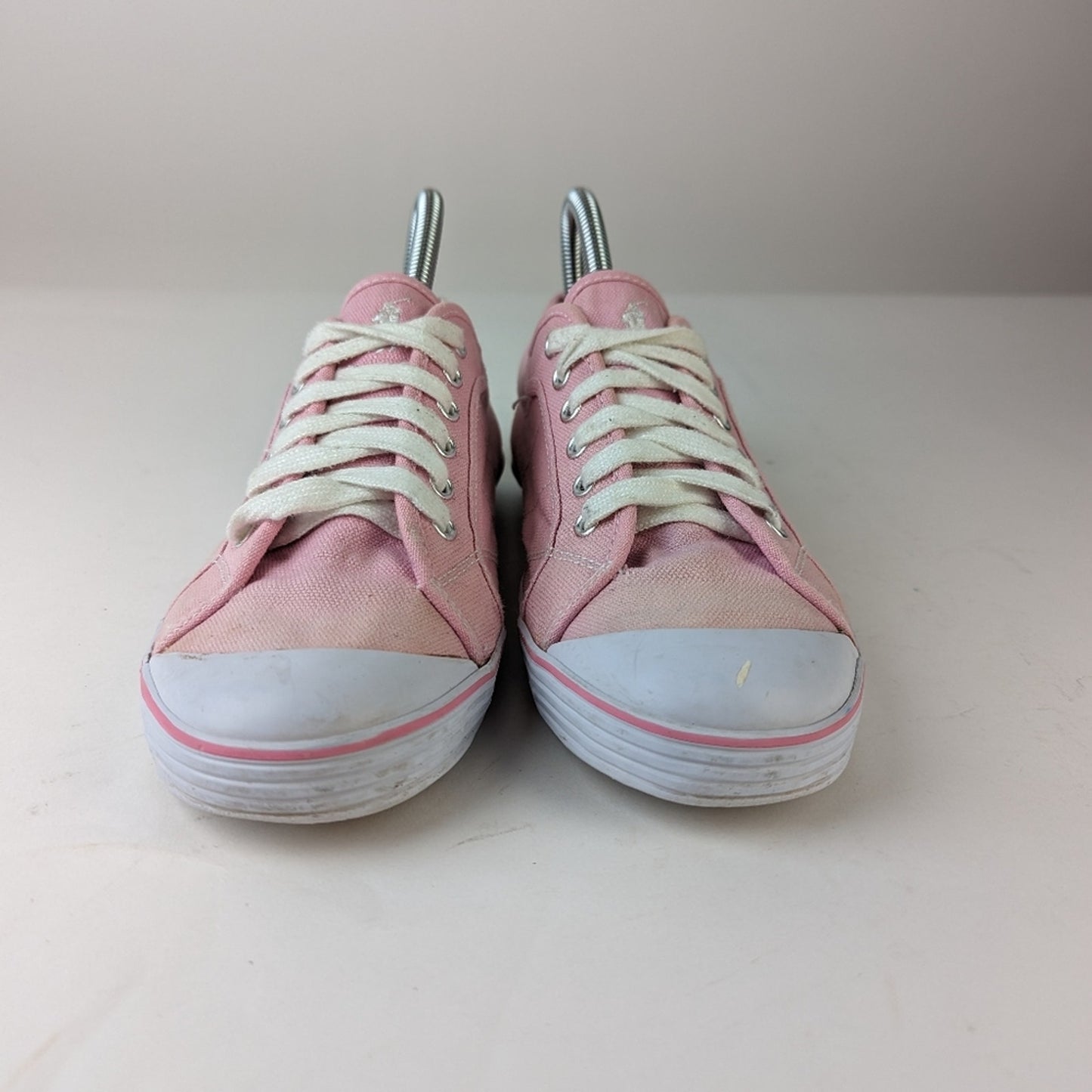 Polo Ralph Lauren Marin Pink Canvas Sneaker 8
