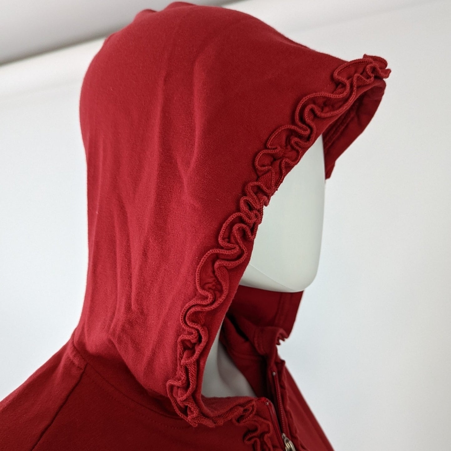 Kaktus Red Zip Up Jacket M