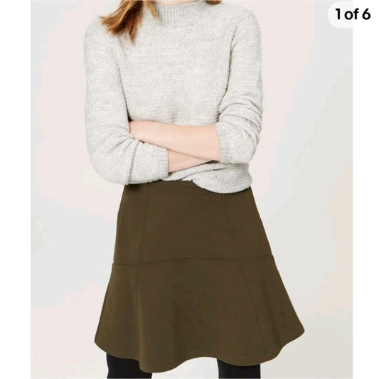 Ann Taylor LOFT Mock Neck Knit Sweater - XS