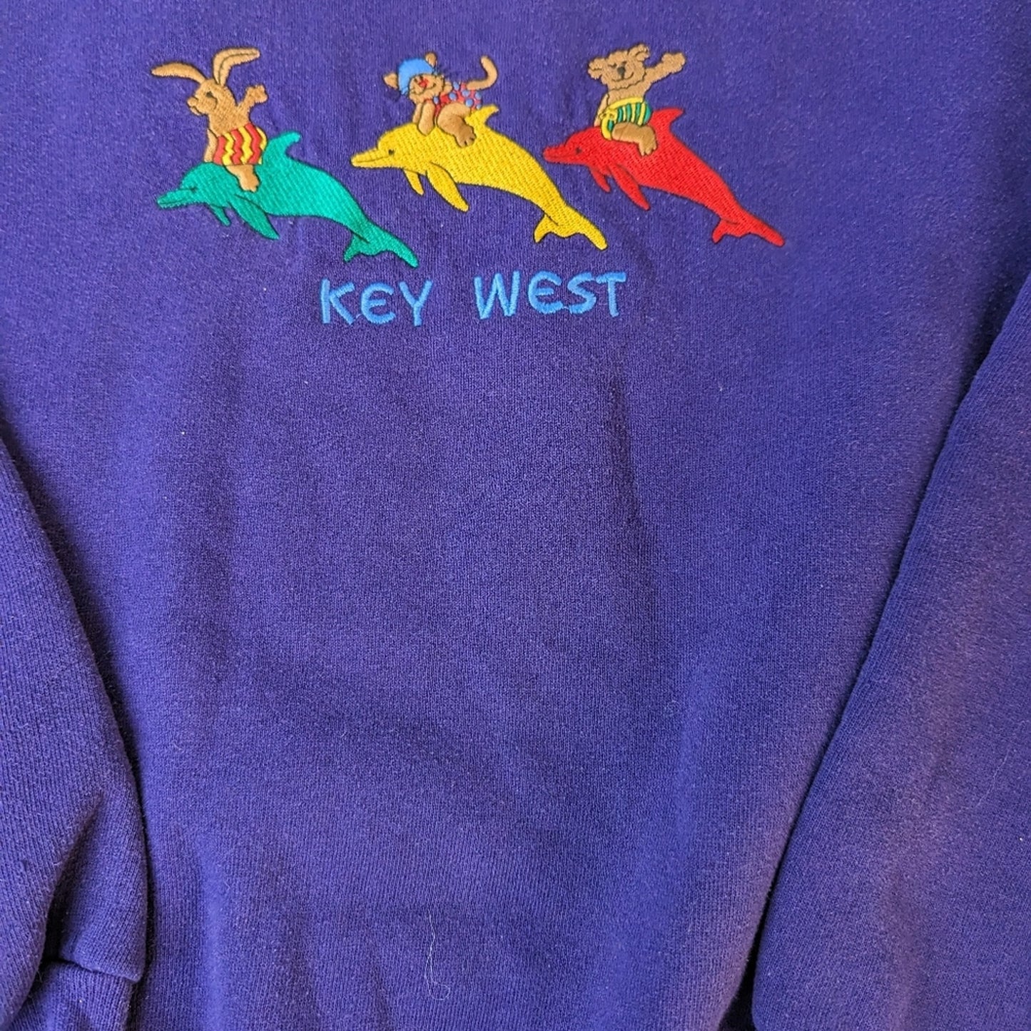 Vintage Key West Kids Sweatshirt / Large