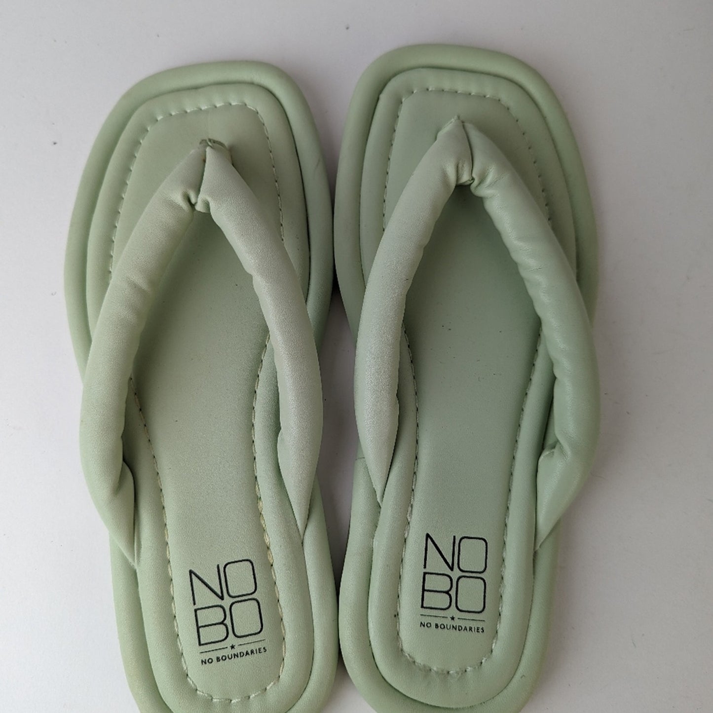 No Boundaries Puffy Flip Flops - 7