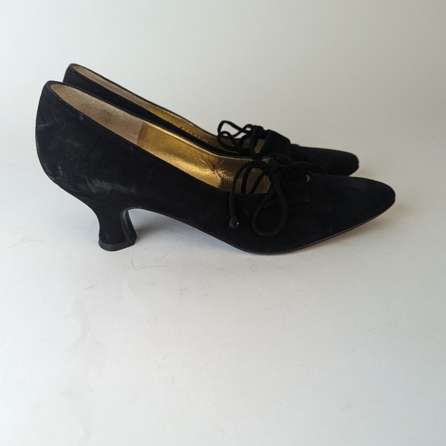 Bruno Magli Suede Heels - 6.5 AAA