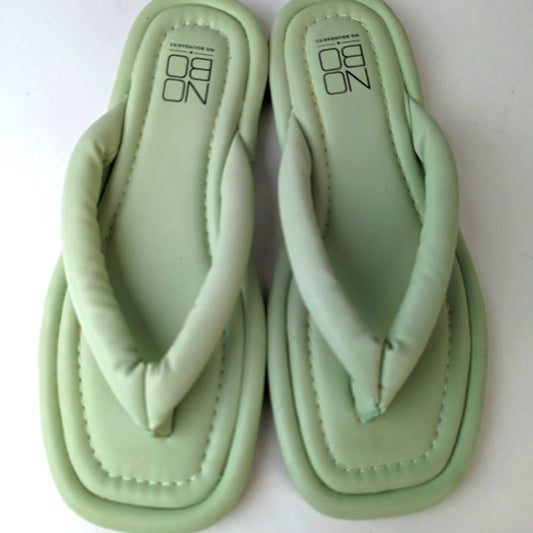 No Boundaries Puffy Flip Flops - 7
