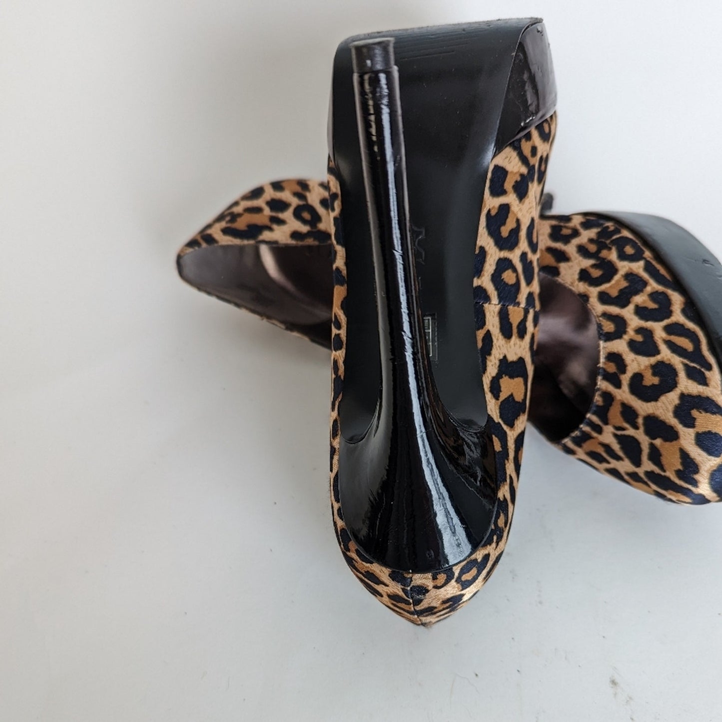 Blake Scott Platform Leopard Print Heels - 7.5