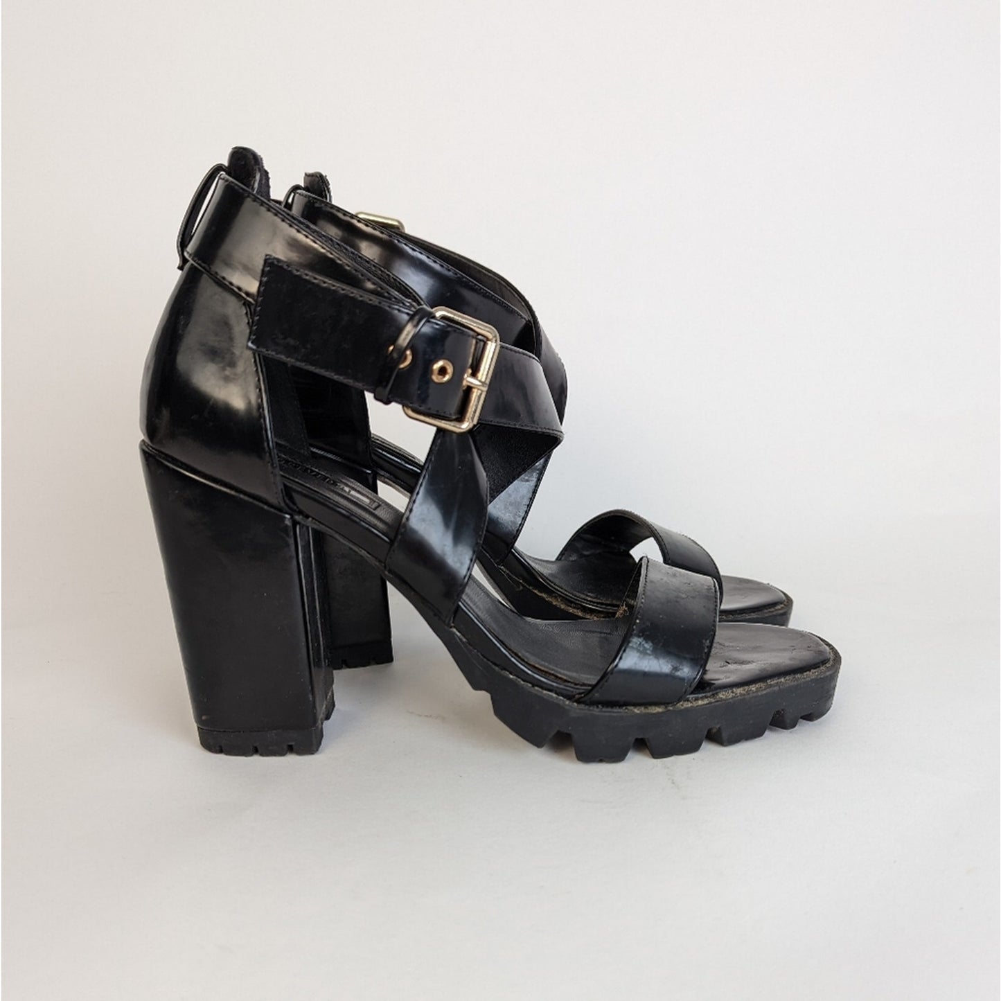 Chunky Forever 21 Block Heels - 9