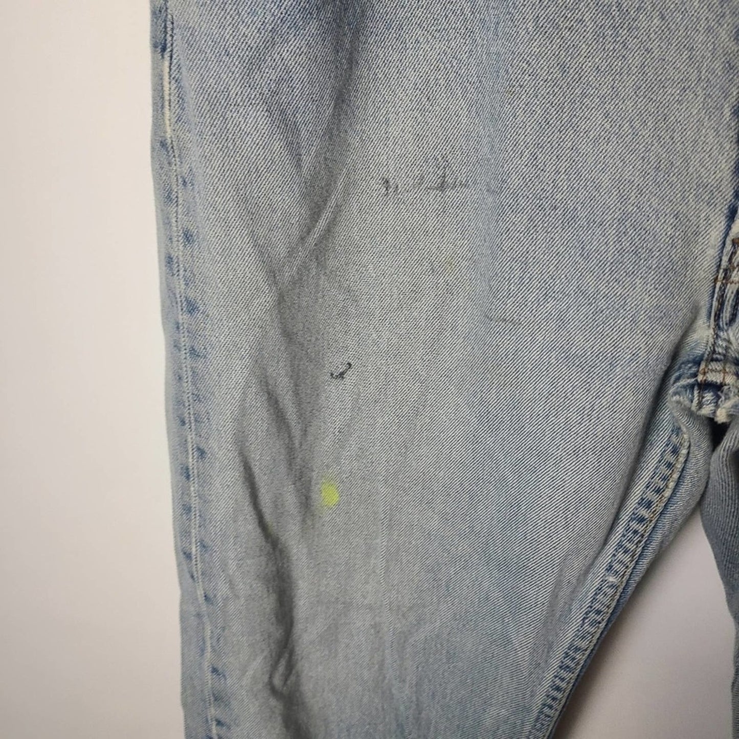 Vintage Distressed 501 Button Fly Jeans 36×30