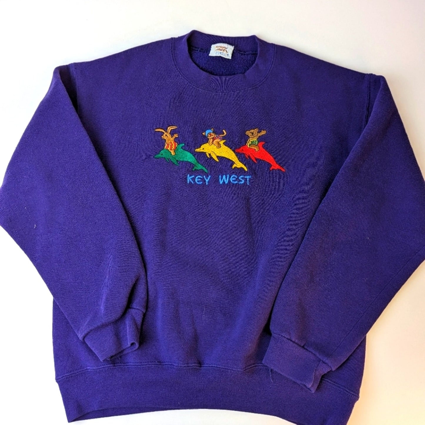 Vintage Key West Kids Sweatshirt / Large