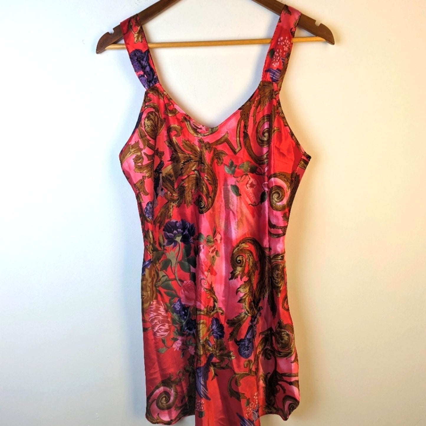 Vintage 80's Silky Lingerie Set - Medium