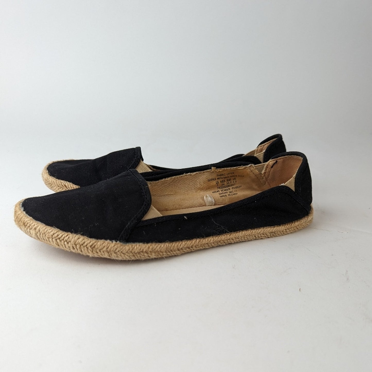 Bongo Black Espadrilles 7