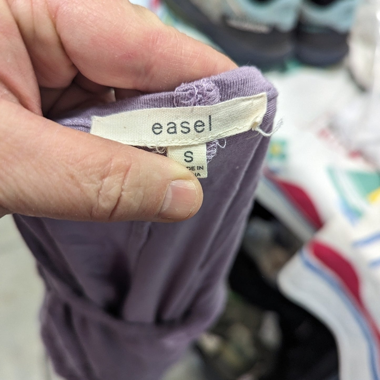 Easel Purple Top - Small