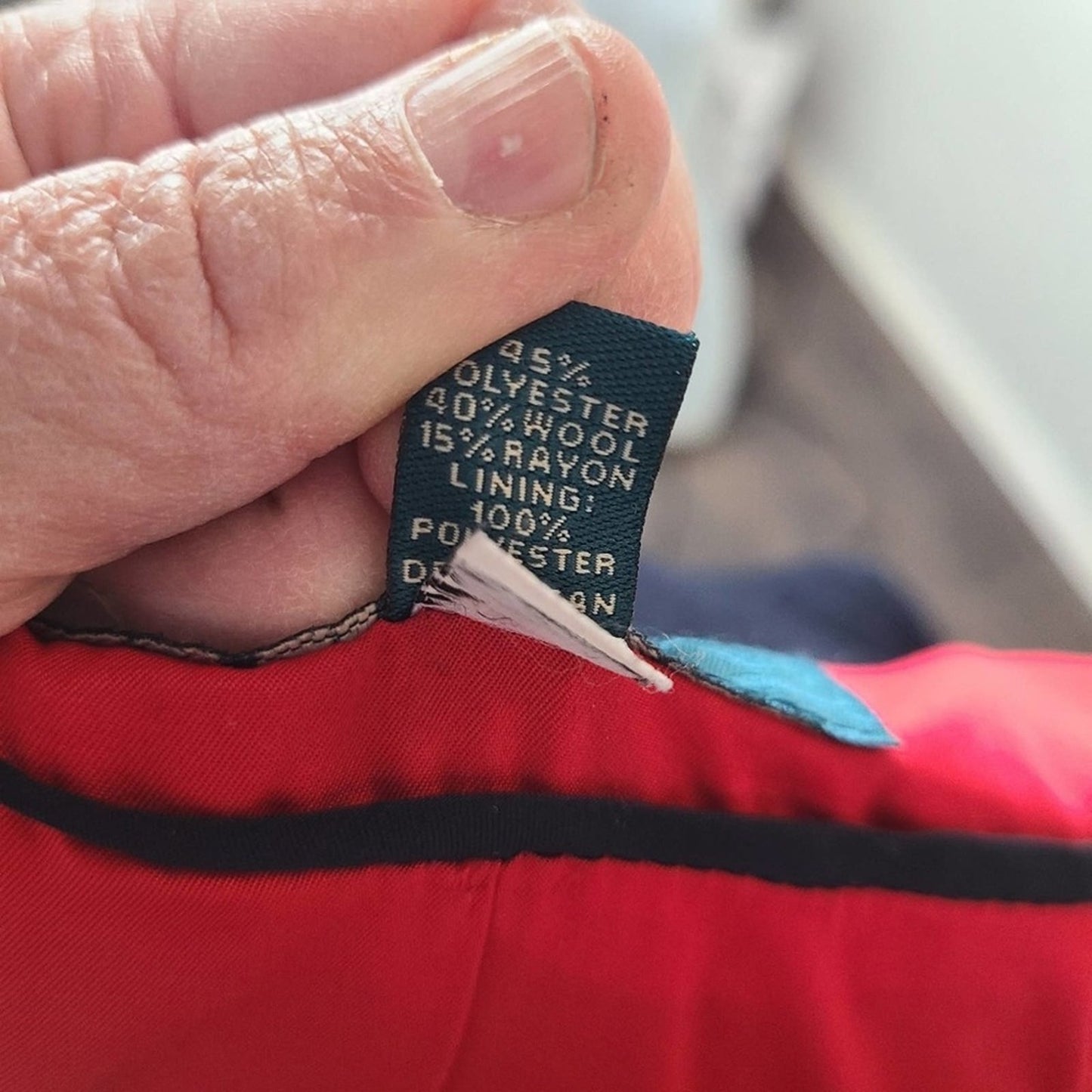 Bitten by SJP Navy Wool Jacket