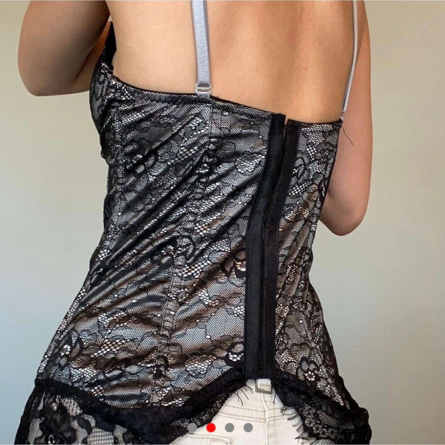 Y2K Corset Lingerie Top / Medium