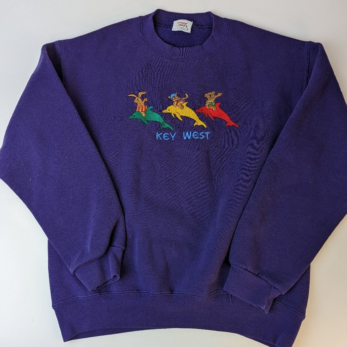 Vintage Key West Kids Sweatshirt / Large