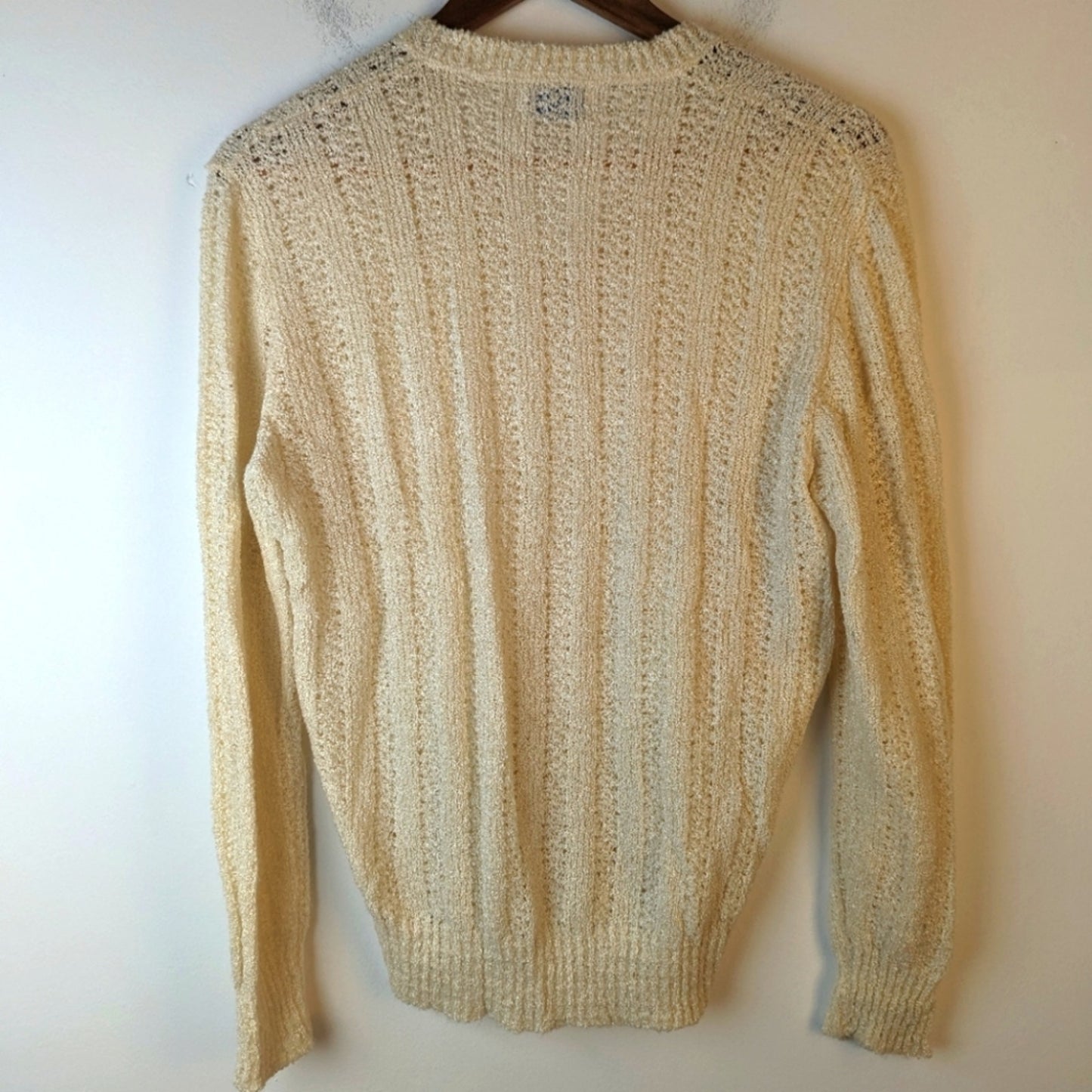Vintage British Vogue V Neck Sweater