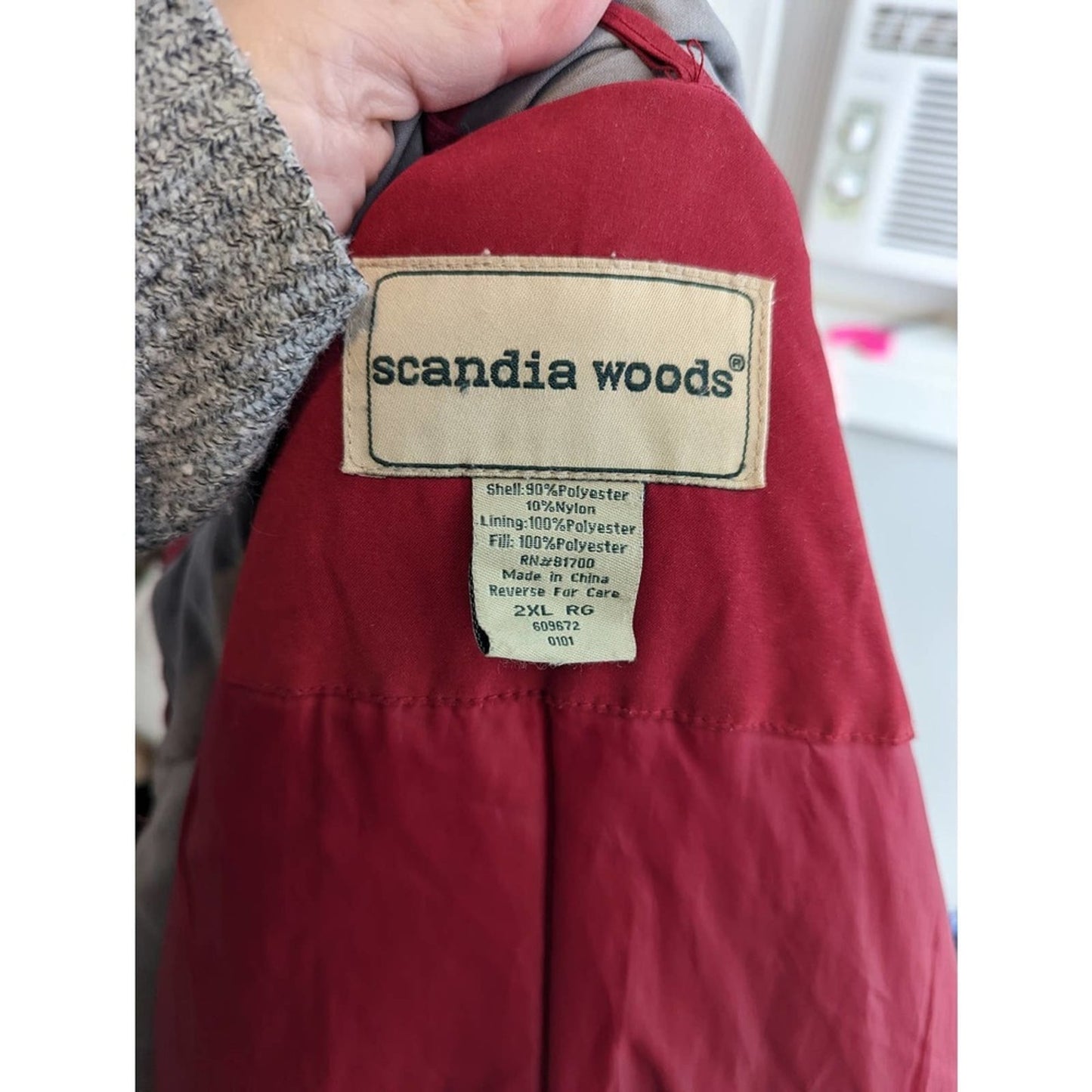 Scandia Woods Red Parka