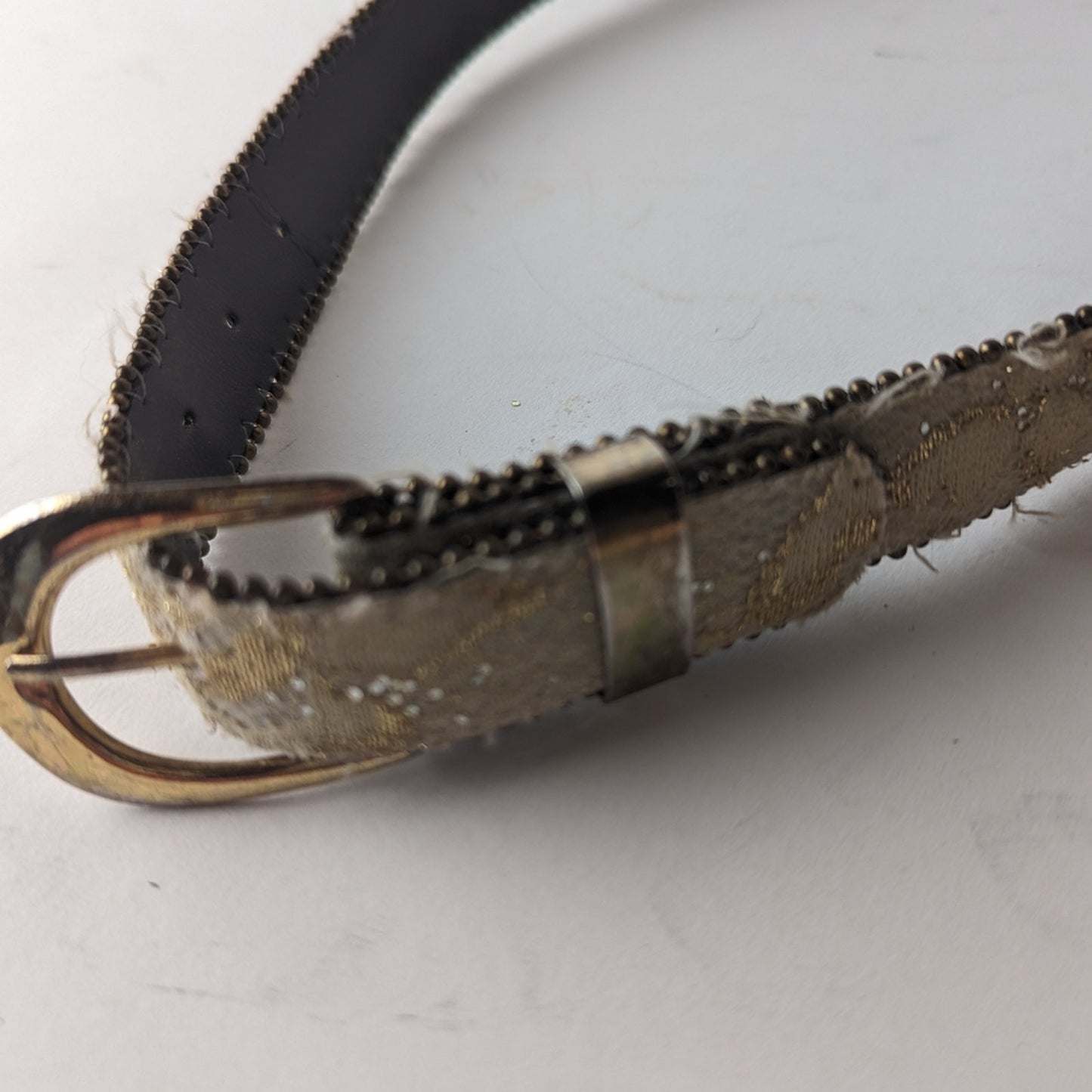 Gold Silk Belt - 30"