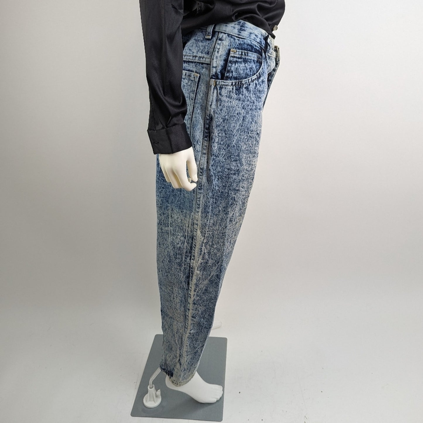 Vintage 90's Acid Washed Straight Leg Jeans 32/18