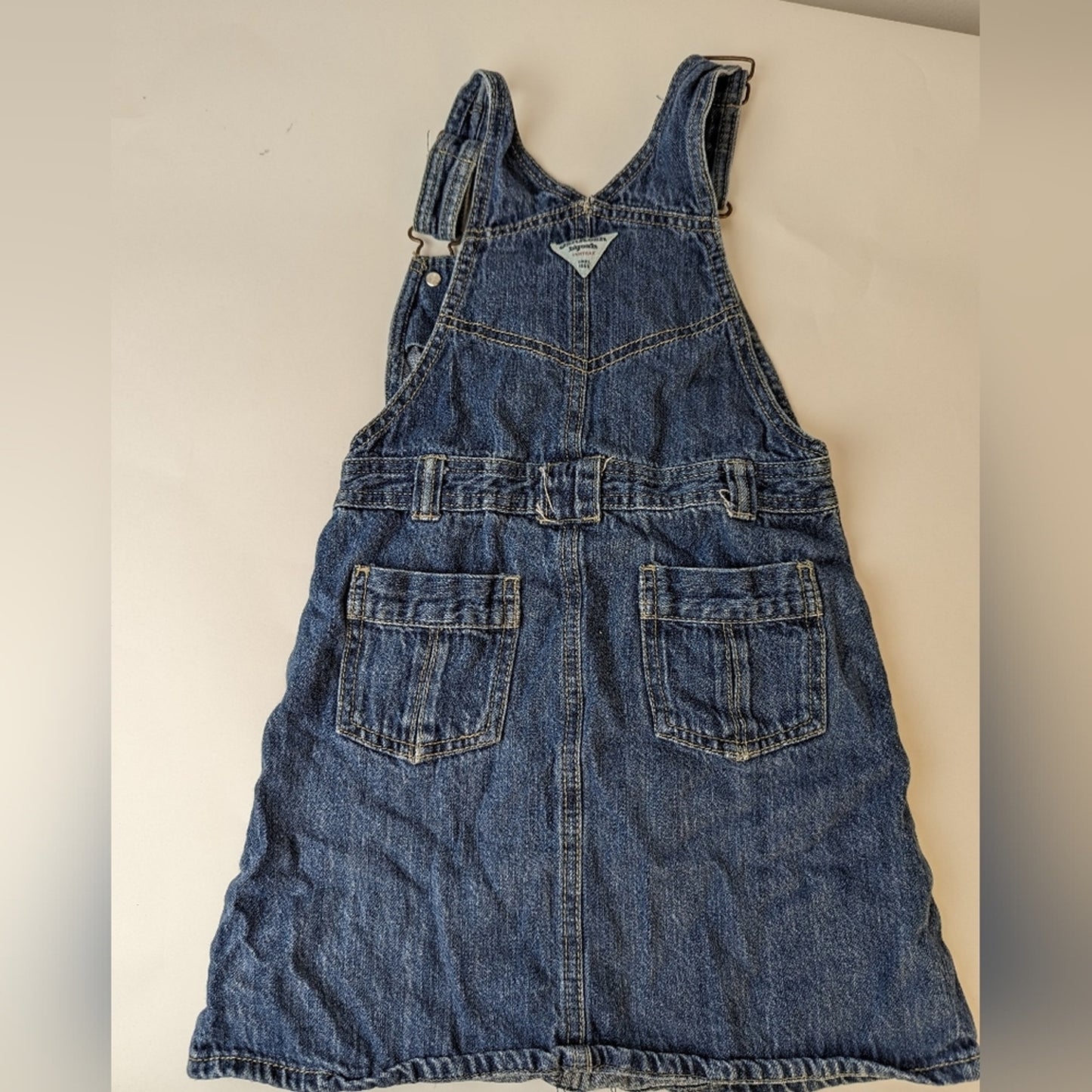 Osh Kosh Jean Overall Dress / 6X