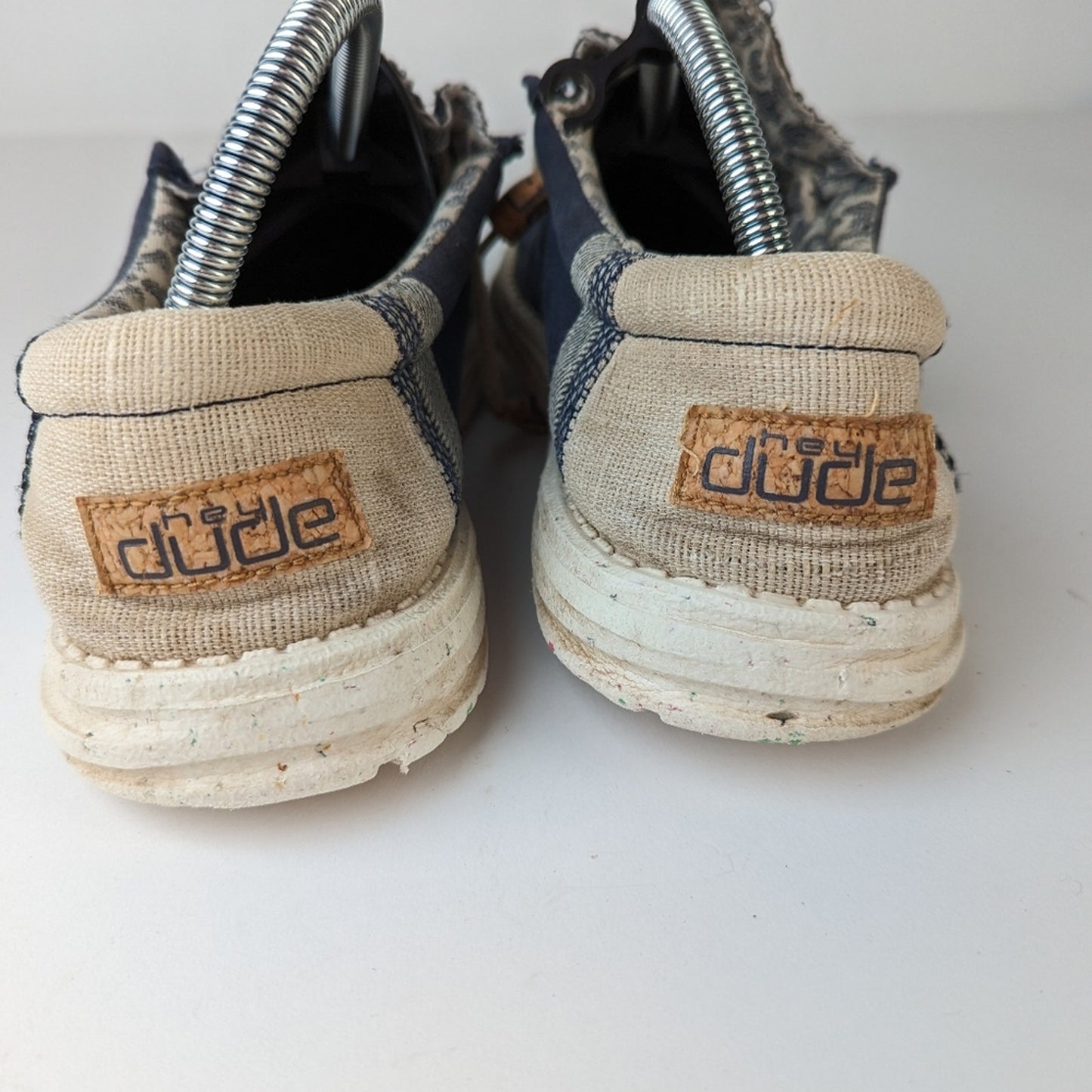 Hey Dude Wally Linen Casual Shoes 10