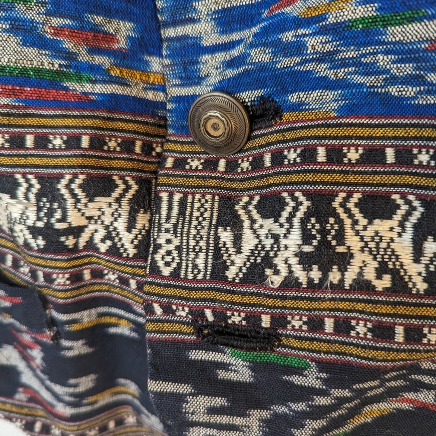 Vintage Aztec Boho Vest