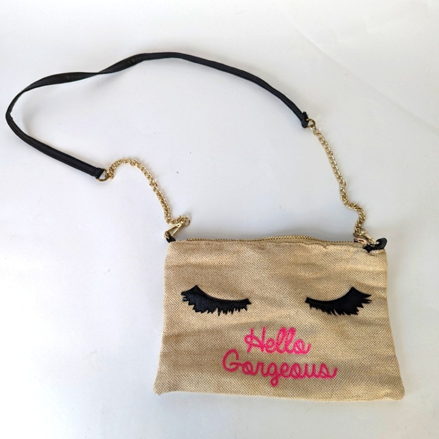 Weekend Love Canvas Crossbody Bag
