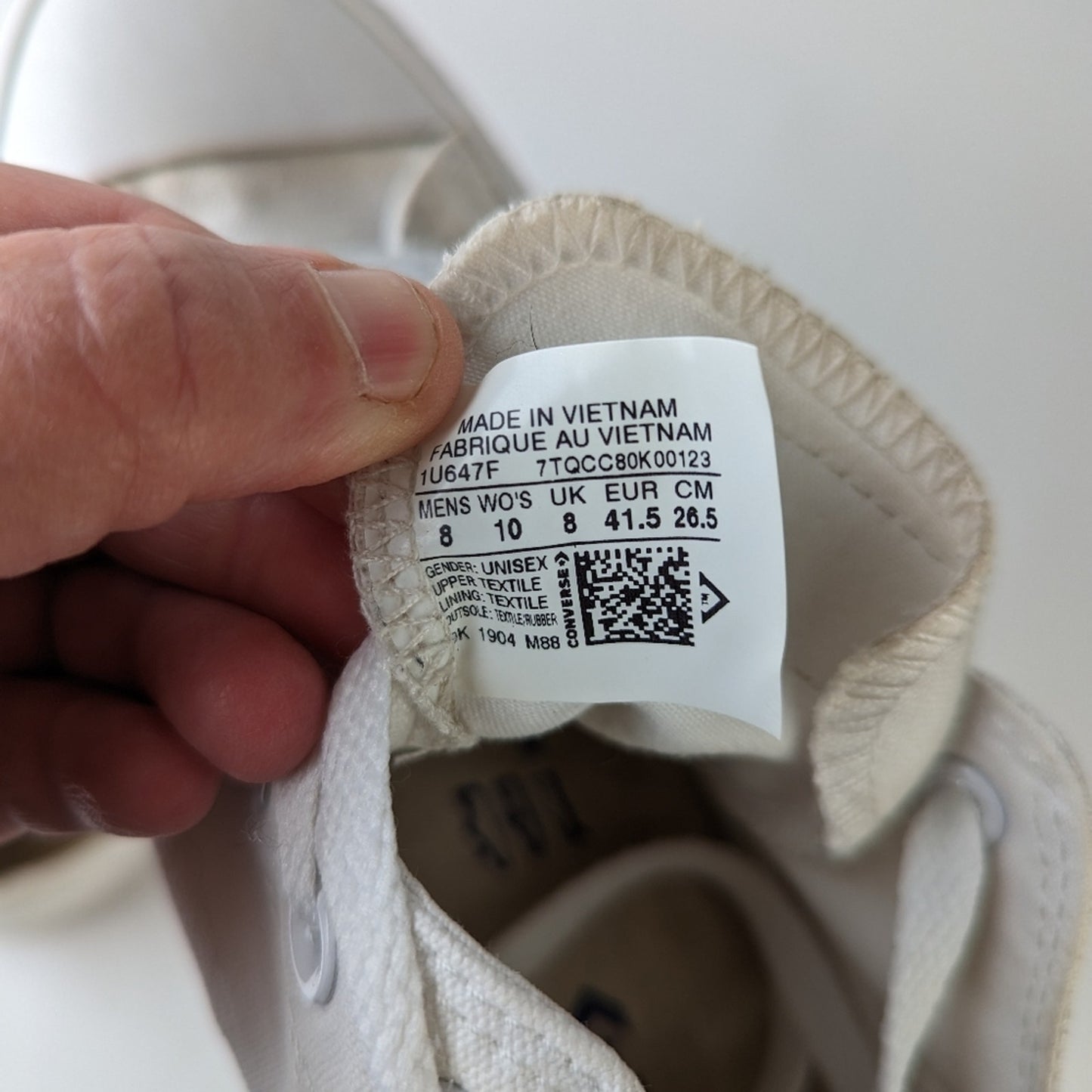 Converse All Star Low Rise Sneakers 8/10