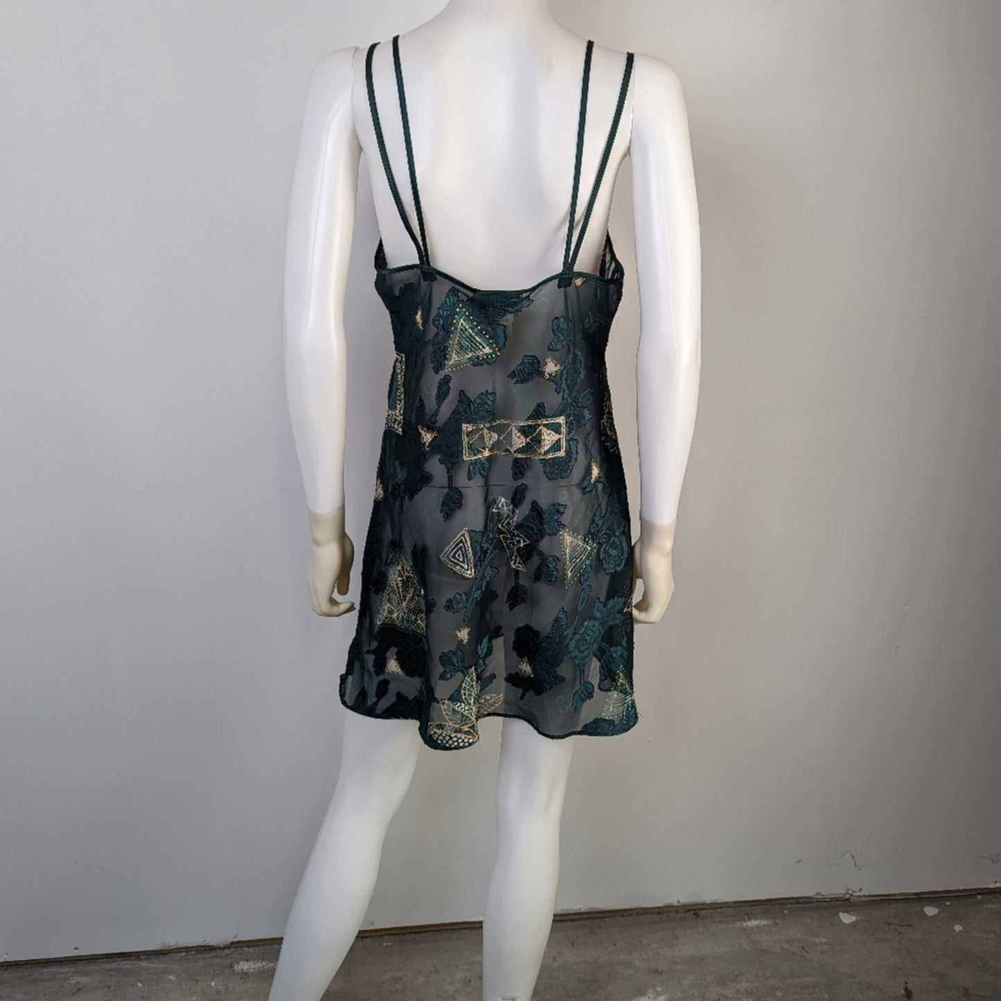 Vintage  80's Sheer Nightgown - M