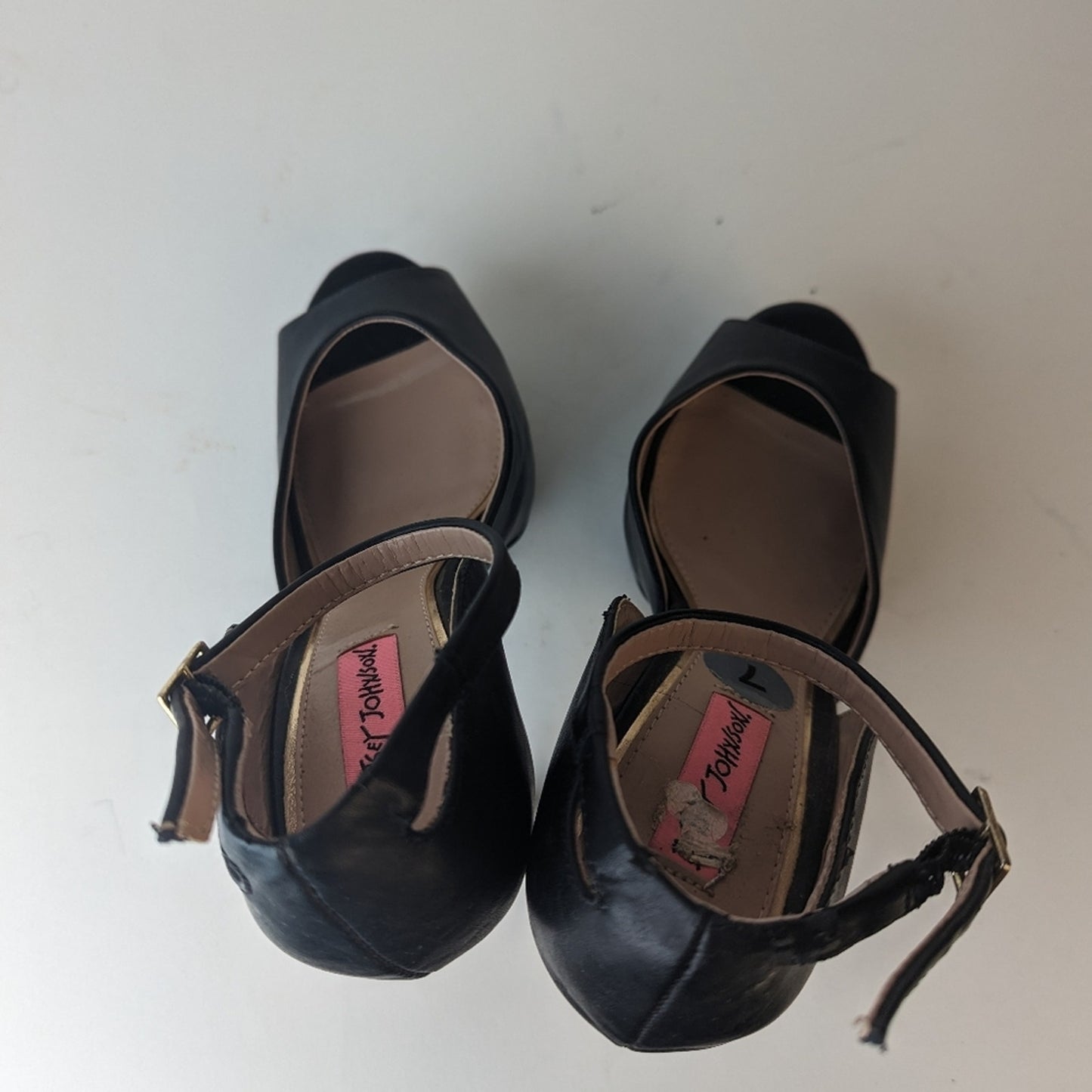 Betsey Johnson Platform Stilleto Heels  / 7