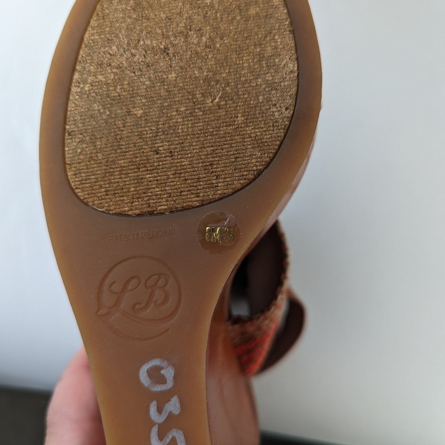 Lucky Brand Lapalona Wedge Sandals 8