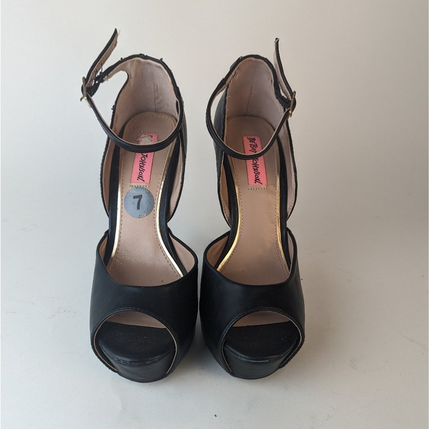 Betsey Johnson Platform Stilleto Heels  / 7