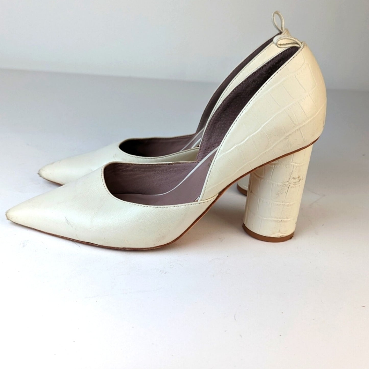 Deltan Croc Heels - 9