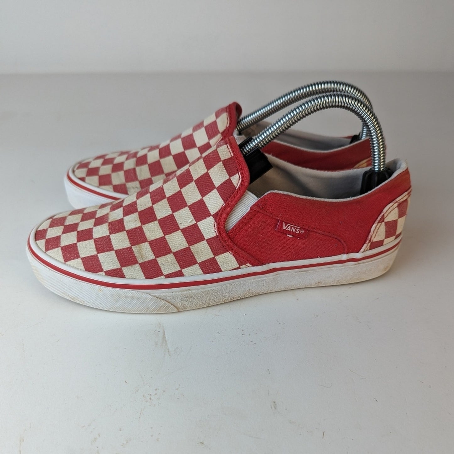 Vans Checkerboard Slip Ons Sneakers / 9.5