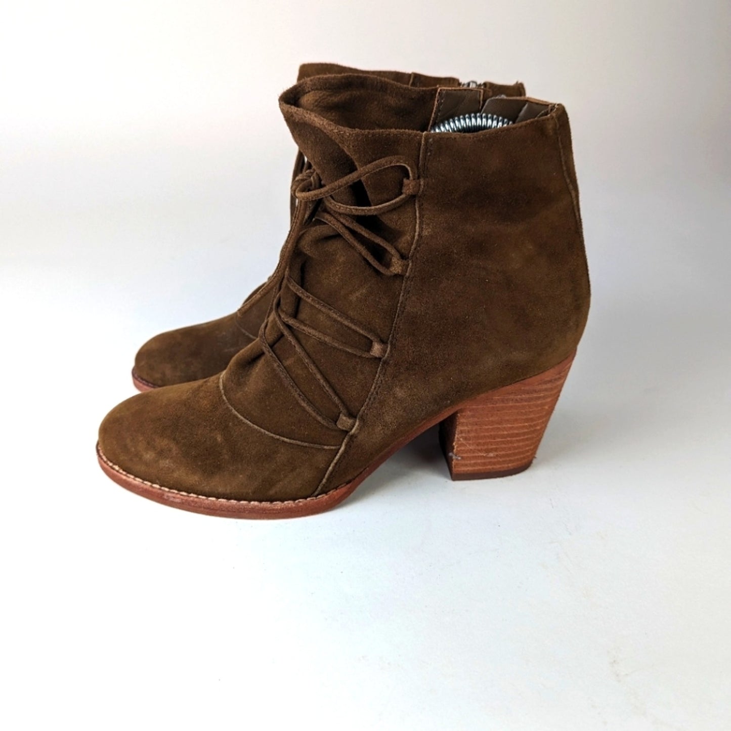 NWT Sam Edelman Millard Lace Up Boots 8